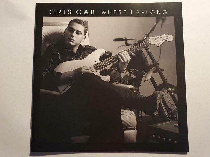 CD Cris Cab - Where I Belong (2014, izgs, o.a. Liar Liar), Cd's en Dvd's, Cd's | Pop, Gebruikt, 2000 tot heden, Ophalen of Verzenden