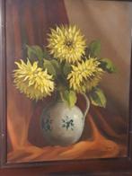 Herman Openneer (1906 - 1986) - Stilleven Bloemen Chrysanten, Ophalen