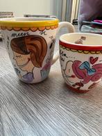 2 Mokken Blond Amsterdam, Huis en Inrichting, Keuken | Servies, Ophalen, Blond Amsterdam, Zo goed als nieuw, Kop(pen) en/of Schotel(s)