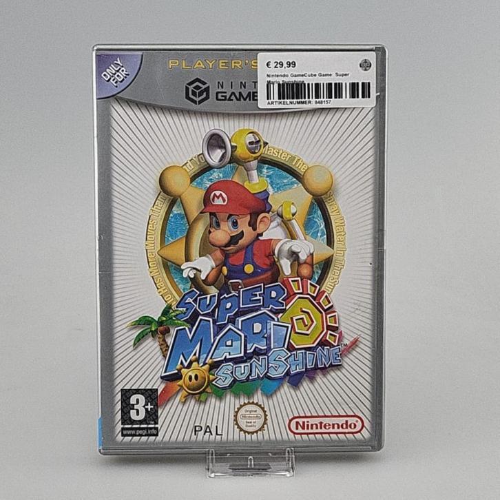 Nintendo GameCube Game: Super Mario Sunshine, Spelcomputers en Games, Games | Nintendo GameCube, Zo goed als nieuw
