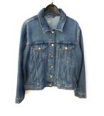 C&A: oversized denim/jeans dames jasje blauw (L = maat 40), Maat 38/40 (M), Blauw, Ophalen of Verzenden, Zo goed als nieuw