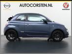 Fiat 500 T 86PK Cabrio Airco Navi via Android Auto Pdc Lmv E, Auto's, Euro 5, 86 pk, Gebruikt, Zwart