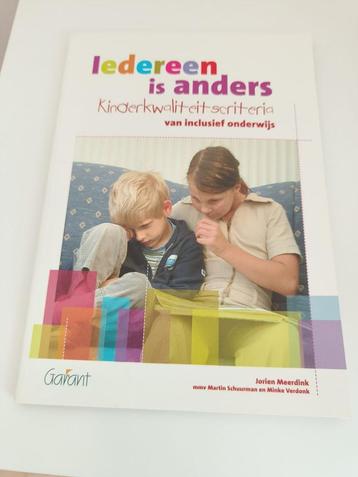 Iedereen is anders: Kinderkwaliteitscriteria van inclusief  beschikbaar voor biedingen