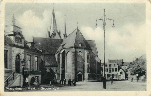 (701-344-013) Wageningen Markt, Verzamelen, Ansichtkaarten | Nederland, Gelderland, Verzenden