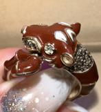 Anna+Nina ring, Sieraden, Tassen en Uiterlijk, Ringen, 18 tot 19, Ophalen of Verzenden, Zo goed als nieuw, Dame