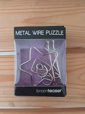 Metalen Draad Puzzel - Brainteaser beschikbaar voor biedingen