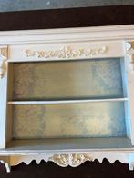 Charmant brocante boekenkastje, Huis en Inrichting, Kasten | Vitrinekasten, Ophalen, Met plank(en), Minder dan 50 cm, Gebruikt