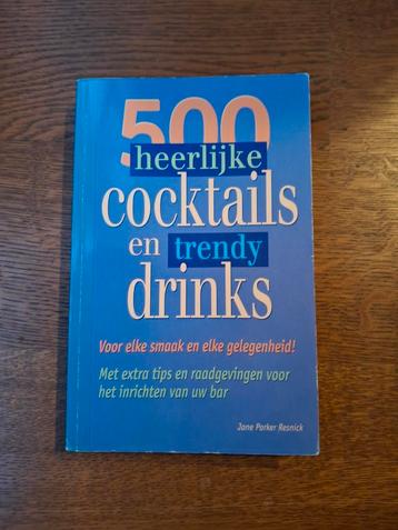 500 heerlijke cocktails en trendy drinks beschikbaar voor biedingen