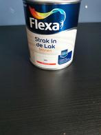 Flexa strak in lak hoogglans wit, Wit, Nieuw, Ophalen of Verzenden, Lak