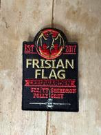 F-16 Frisian Flag patch luchtmacht klu bacardi, Ophalen of Verzenden, Zo goed als nieuw, Patch, Badge of Embleem