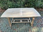 Tuintafel teak in prima conditie / 160 x 100 cm, Tuin en Terras, Tuintafels, Ophalen, Gebruikt, Rechthoekig, Teakhout