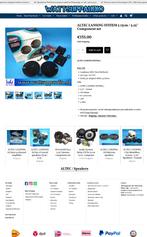 ALTEC LANSING SYSTEM 5 13cm / 5.25'' Composet / Speakers, Nieuw, Ophalen of Verzenden, ., Support@alteclansing.com
