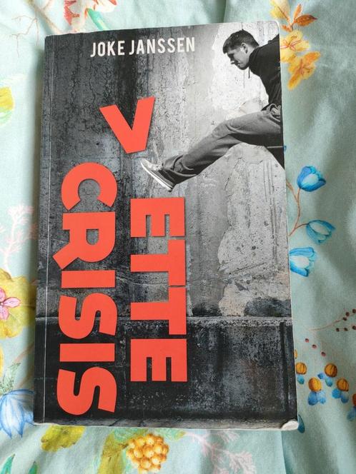 Joke Janssen - Vette crisis, Boeken, Kinderboeken | Jeugd | 13 jaar en ouder, Zo goed als nieuw, Ophalen of Verzenden