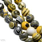 Streng Gele Malachiet natuursteen kralen 8 mm, Ophalen, Nieuw, Kraal