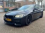 BMW 5-Serie 535D Origineel M-Sport X-drive 2016 Zwart, Auto's, Automaat, 3000 kg, Euro 6, 390 pk