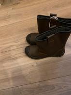 Werklaarzen gevoerd stalen neus S3 nieuw maat 44 bruin, Ophalen of Verzenden, Nieuw