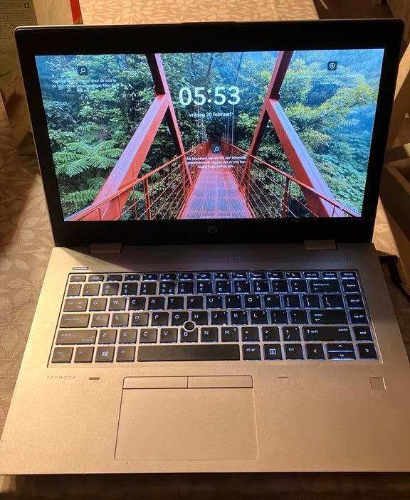 HP ProBook 640 G5 met hoes, Computers en Software, Windows Laptops, Zo goed als nieuw, 14 inch, SSD, Minder dan 2 Ghz, 8 GB, Qwerty