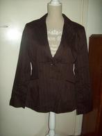 Prachtig chocolade bruin pak broek jasje van H&M maat 46, Kleding | Dames, H&M, Kostuum of Pak, Bruin, Verzenden