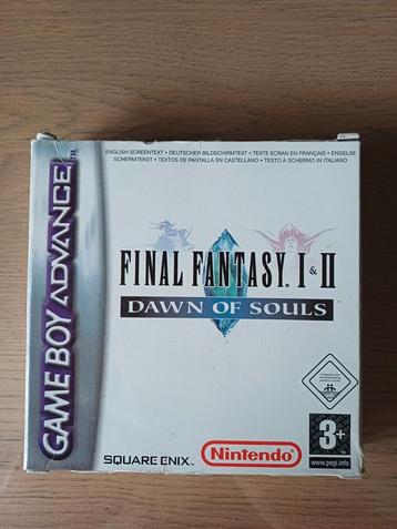 Final fantasy 1 & 2 (dawn of souls)  beschikbaar voor biedingen
