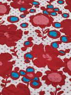 Rekbare viscose - big flowers, 120 cm of meer, Nieuw, Ophalen of Verzenden, Katoen