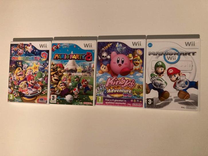 Wii Games: Mario Party, Kirby, Mario Kart - Complete!, Spelcomputers en Games, Games | Nintendo Wii, Nieuw, Overige genres, 3 spelers of meer