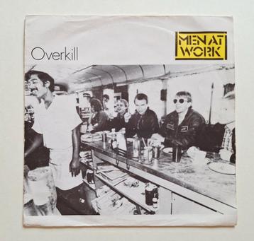 Vinyl 7" single Men At Work - Overkill beschikbaar voor biedingen
