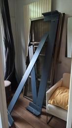 Auping auronde blauw 160x 200 met 2 matrassen, Ophalen, Zo goed als nieuw, Eenpersoons, Blauw