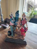 Shiva, Parvati en Ganesha, Ophalen of Verzenden, Zo goed als nieuw