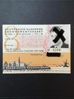 Achtdaagse algemene abonnemenskaart NS (1967), Ophalen of Verzenden, Gebruikt, Trein