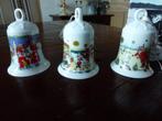 Hutschenreuther Porseleinen Kerstbellen 3stuks, Verzamelen, Ophalen of Verzenden, Zo goed als nieuw
