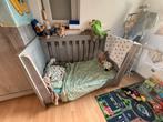 Meegroei Ledikant / babybed met met bedbank plank, Ophalen, Gebruikt, Ledikant