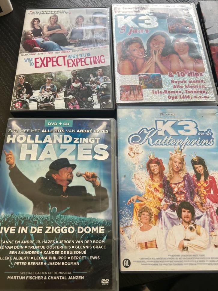 DVD Collectie - K3, Hazes, Williams & Meer, Cd's en Dvd's, Dvd's | Overige Dvd's, Gebruikt, Alle leeftijden, Ophalen of Verzenden