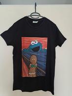 T- Shirt M Koekiemoster Sesamstraat, Ophalen of Verzenden, Nieuw, Maat 48/50 (M), Zwart