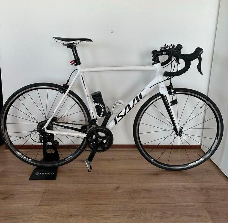 Racefiets heren - ISAAC Graviton Hydrolight (Shimano 105), Fietsen en Brommers, Fietsen | Racefietsen, Zo goed als nieuw, Heren
