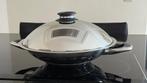 AMC WOKPAN 5.0 liter, Huis en Inrichting, Keuken | Potten en Pannen, Ophalen, Overige materialen, Gebruikt, Inductieplaat