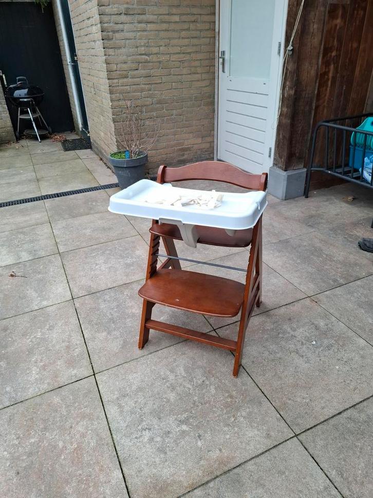 Hauck Meegroeistoel met Wippertje & Tafelblad, Kinderen en Baby's, Kinderstoelen, Gebruikt, Meegroeistoel, Afneembaar eetblad