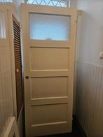 Originele jaren 30 paneeldeur 211x82cm, Ophalen, Gebruikt, 80 tot 100 cm, Binnendeur