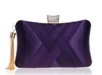 Paars goud dames tas, Ophalen, Nieuw, Paars