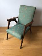 mid century teak stoel, Huis en Inrichting, Stoelen, Ophalen, Hout, Bruin, Eén