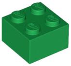 Lego Bouwstenen/bricks 2x2 groen 23 stuks, Kinderen en Baby's, Speelgoed | Duplo en Lego, Ophalen of Verzenden, Zo goed als nieuw