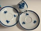Vintage Mosa Maastricht Holland Teacup Flow Blue Floral, Ophalen