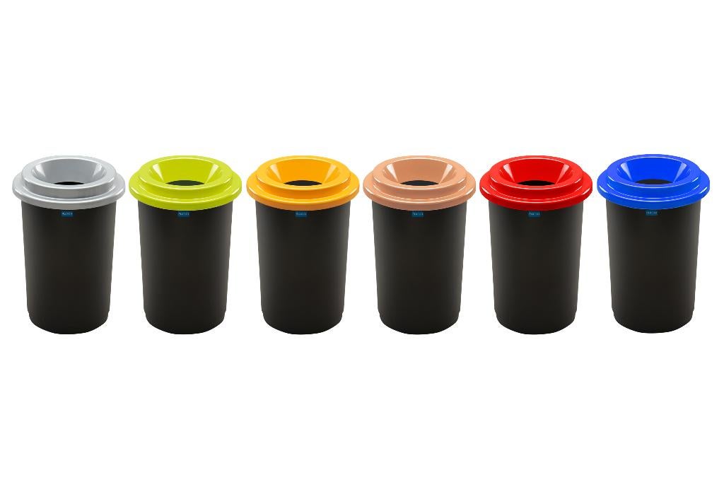 Plafor Eco Prullenbak 50L – Recycling, Ophalen, Kunststof, 50 tot 75 cm, Welcome@orangeplanet.nl