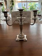 Gietijzeren Kandelaar - 3 Armen, Antiek en Kunst, Ophalen of Verzenden, Overige materialen