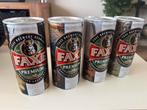 4 Faxe Bier Blikken - Limited Edition, Ophalen of Verzenden, Nieuw, Flesje(s), Overige merken