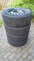 Winterbanden op stalen velg, Auto-onderdelen, Banden en Velgen, 205 mm, Banden en Velgen, 16 inch, Gebruikt