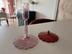 G E Z O C H T: glazen kaarshouder Hema, Ophalen, Zo goed als nieuw, Overige materialen, Minder dan 25 cm