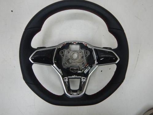 VW Golf 8 GTI Stuur Leer Leder Rood Stiksel MF+F1+ACC Nieuw, Auto-onderdelen, Besturing, Volkswagen, Gebruikt, Ophalen of Verzenden