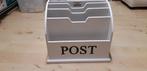 Witte houten postbox, Huis en Inrichting, Ophalen