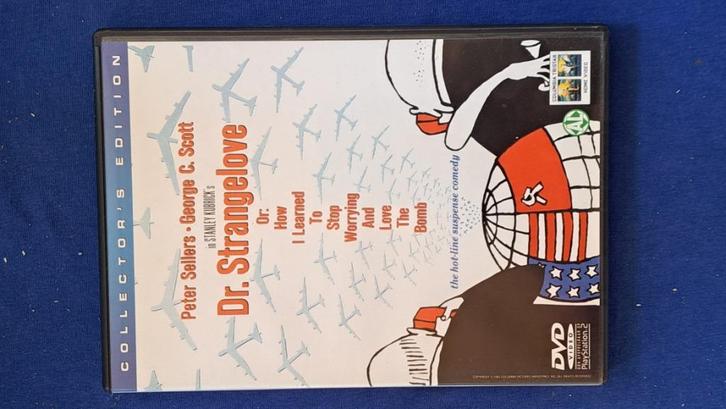 Dr. Strangelove "Peter Sellers", Cd's en Dvd's, Dvd's | Komedie, Gebruikt, Actiekomedie, Ophalen of Verzenden