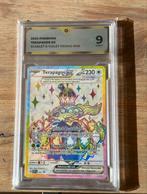 Terapagos EX Promo #165 - Global Grading 9, Ophalen of Verzenden, Zo goed als nieuw, Losse kaart, Foil